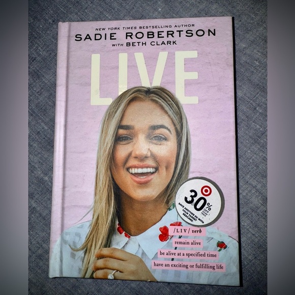 Other - Live by Sadie Robertson Book Hard Cover